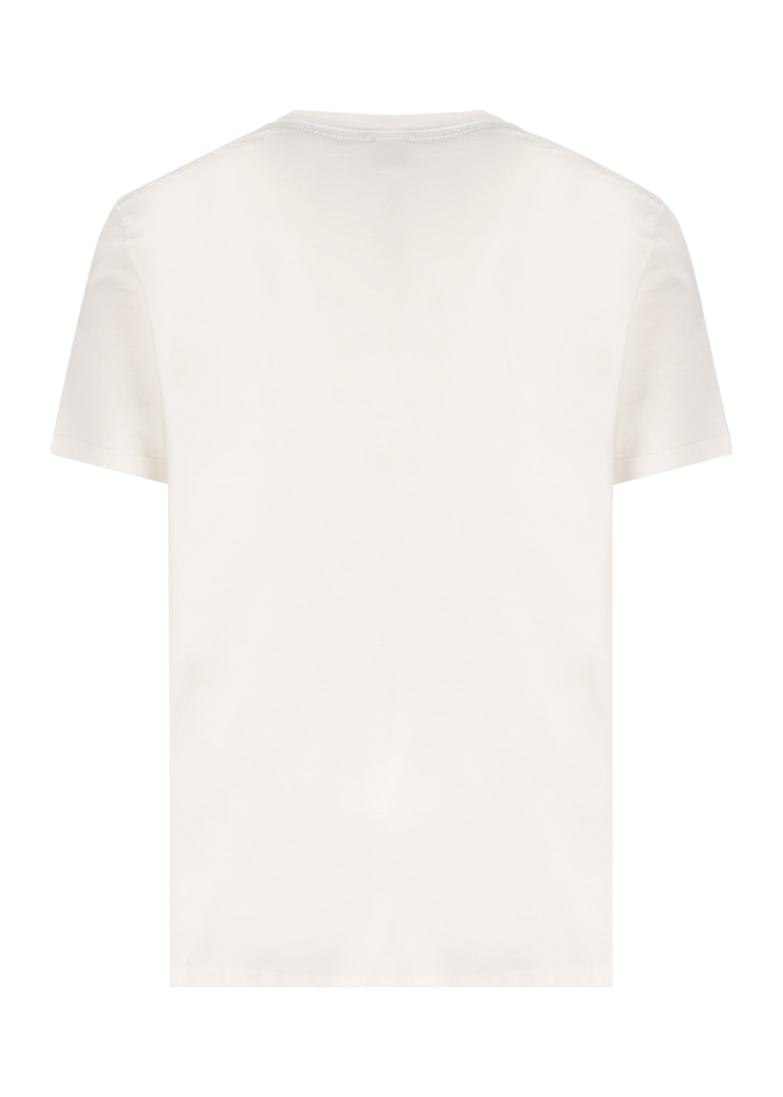 Luis Trenker T-shirt con scritta "Lebensfreude" Offerta Pasqua