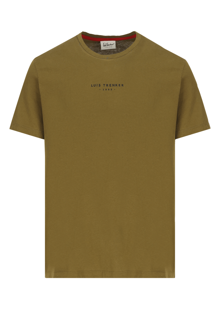 Luis Trenker T-shirt basic in cotone modello Lucarlo Offerta Anniversario