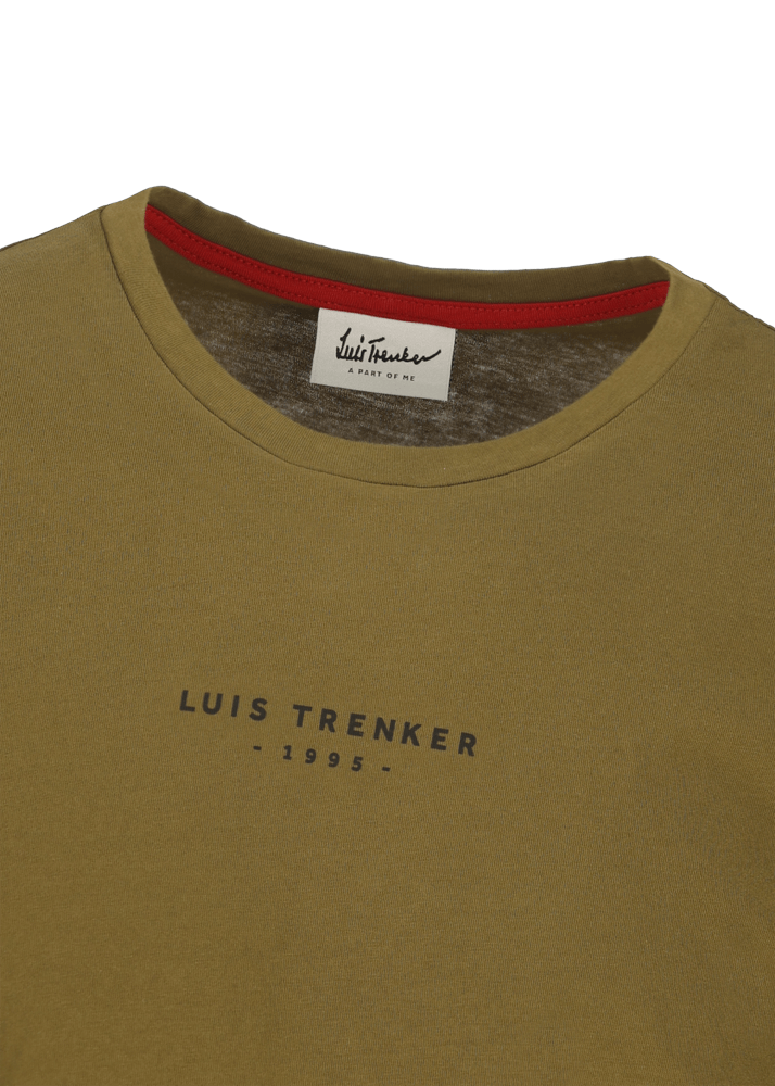 Luis Trenker T-shirt basic in cotone modello Lucarlo Offerta Anniversario