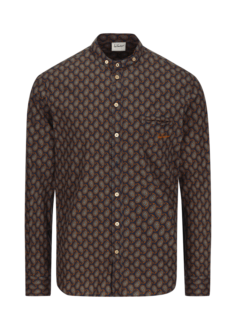 Luis Trenker Camicia con stampa modello Lubernet Sostegno trimestrale