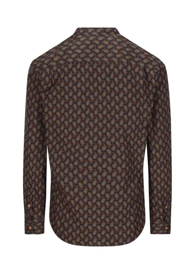 Luis Trenker Camicia con stampa modello Lubernet Sostegno trimestrale