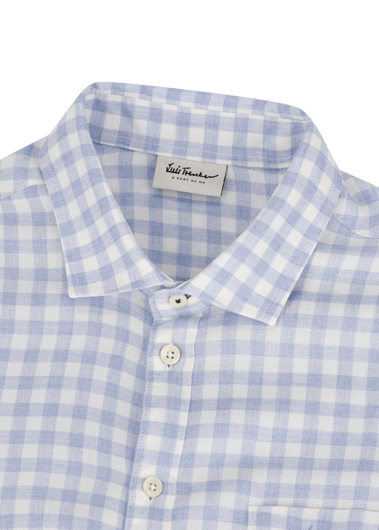 Luis Trenker Camicia con motivo vichy modello Luhaimo Enormi sconti