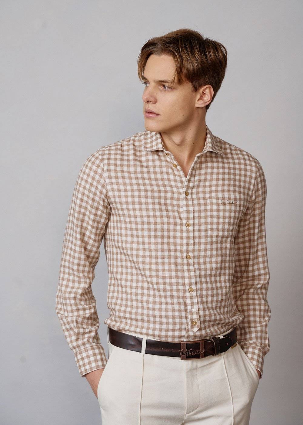 Luis Trenker Camicia con motivo vichy modello Luhaimo 50% di sconto con spedizione gratuita