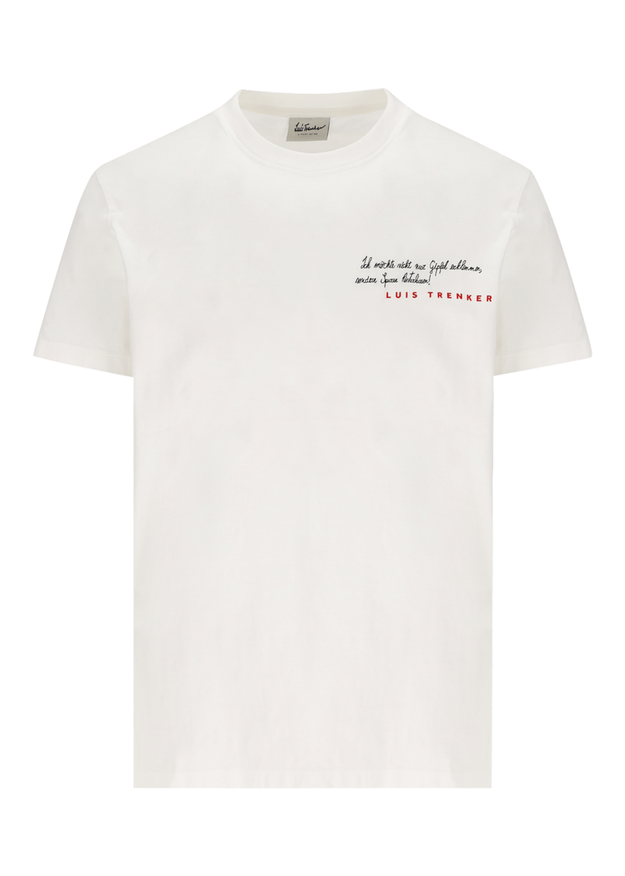 Luis Trenker T-shirt con stampa e ricamo modello Ludolf Sconti questo mese