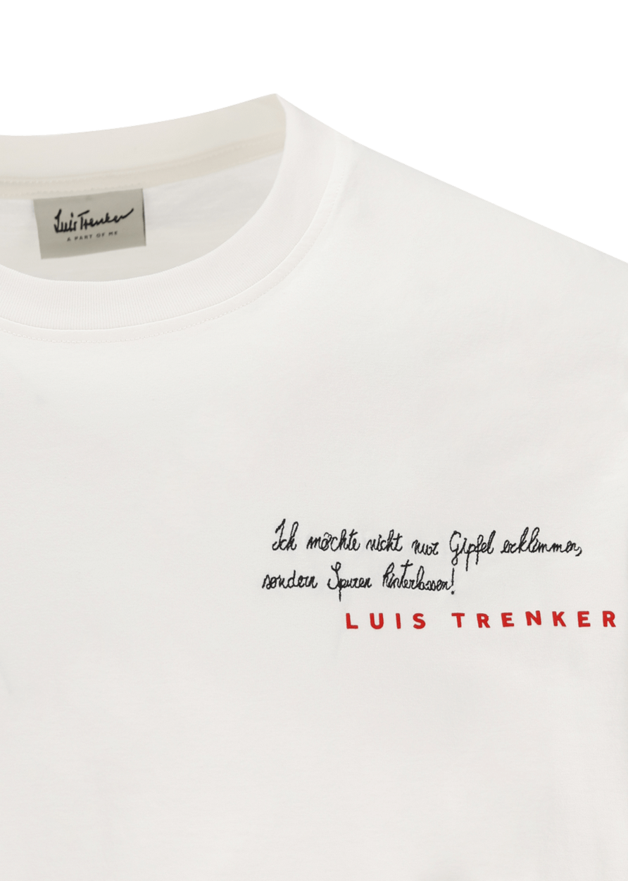 Luis Trenker T-shirt con stampa e ricamo modello Ludolf Sconti questo mese