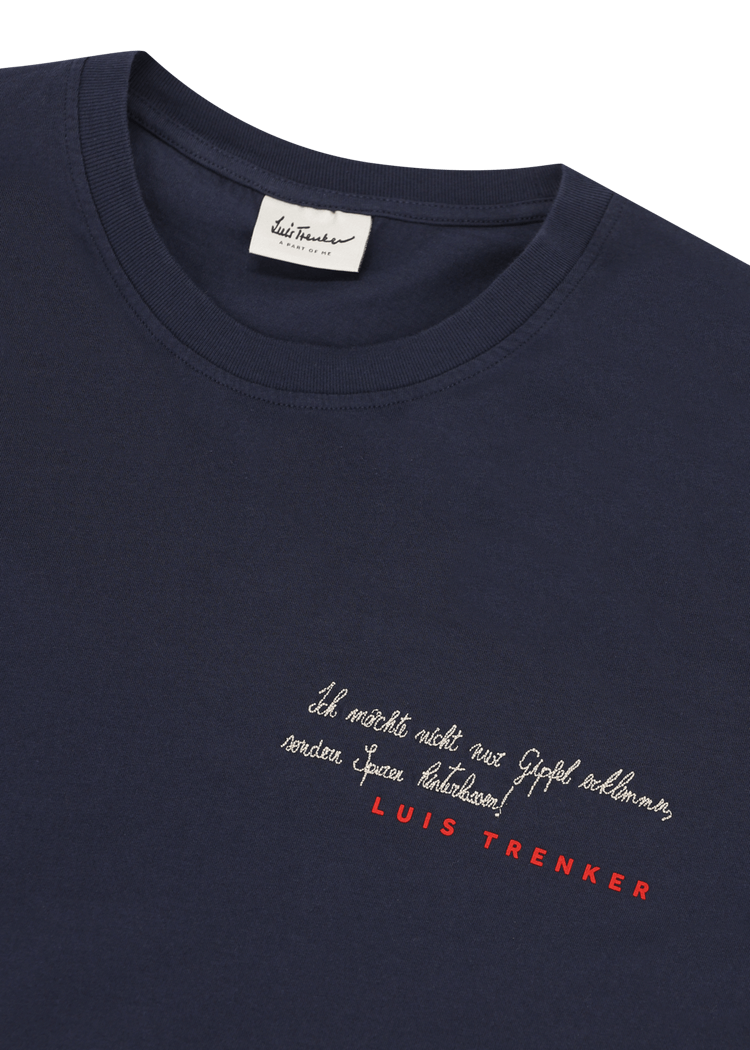 Luis Trenker T-shirt con stampa e ricamo modello Ludolf 2025