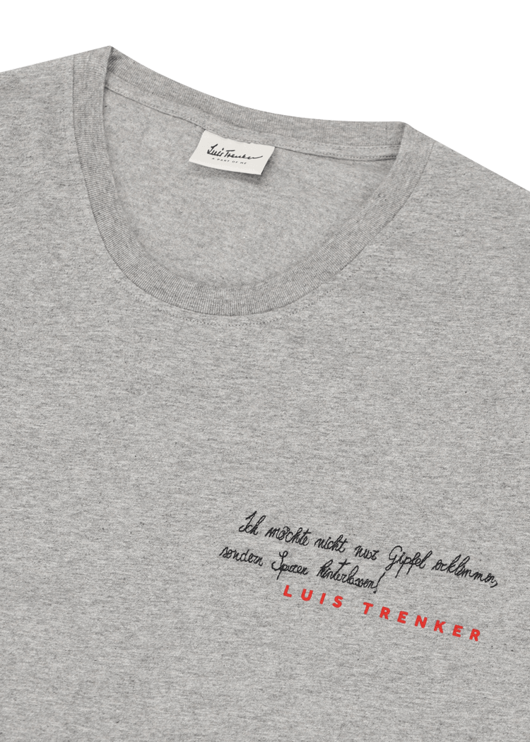 Luis Trenker T-shirt con stampa e ricamo modello Ludolf Italy