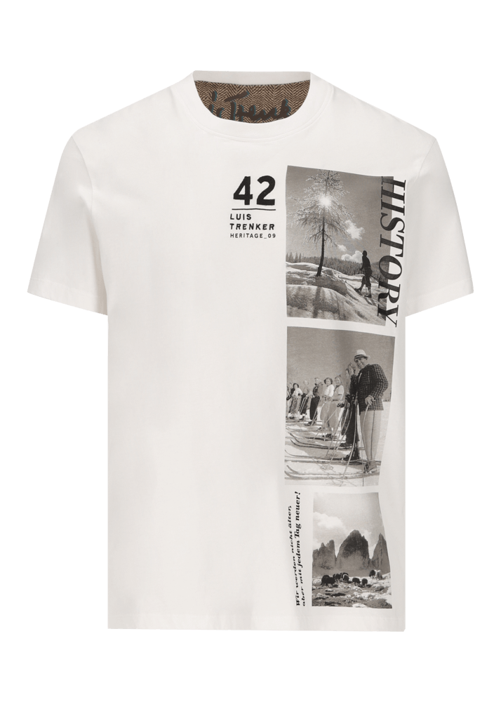 Luis Trenker T-shirt con motivo Heritage modello Luluis Shopping Online