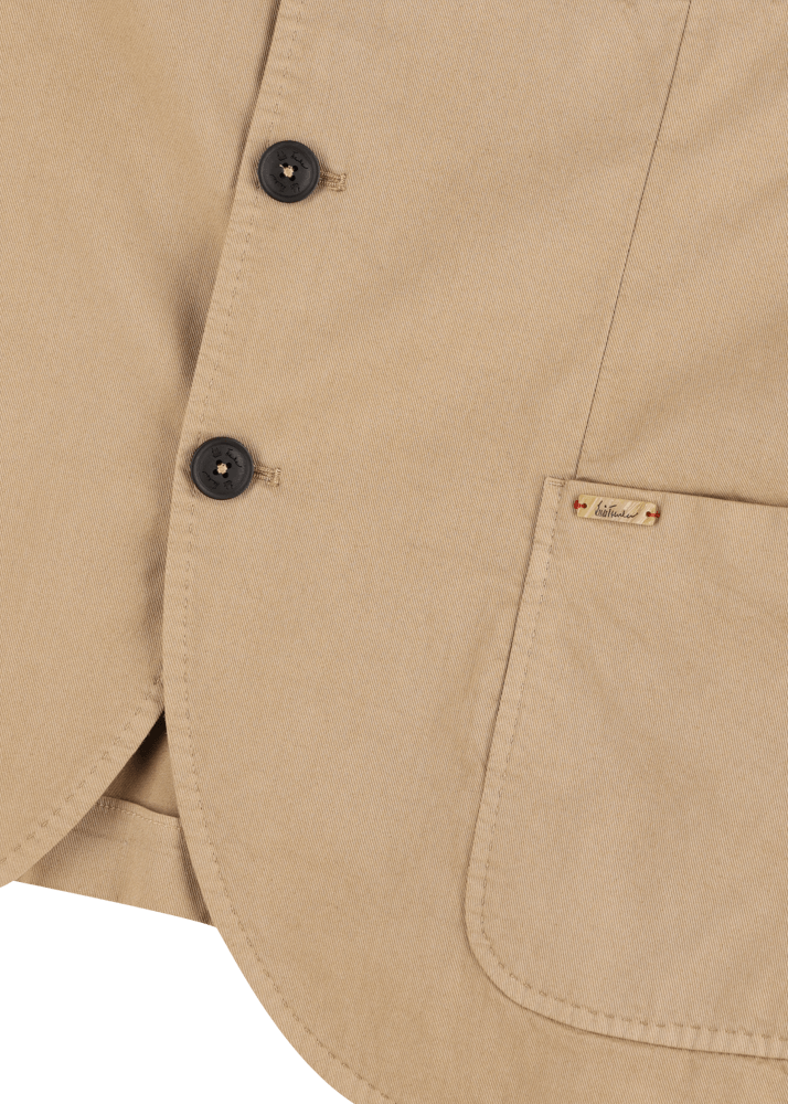 Luis Trenker Blazer in cotone elasticizzato modello Lusandro Sottocosto