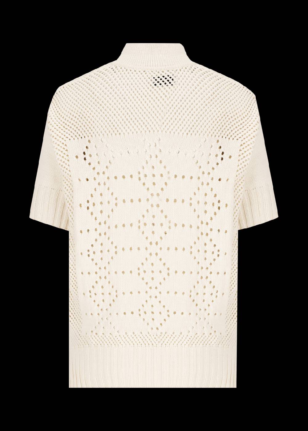 Luis Trenker Maglione in maglia traforata con profondo scollo a V modello Lualtea Hotsell