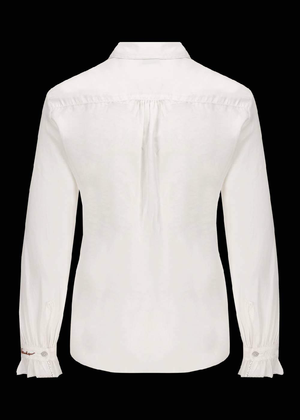 Luis Trenker Blusa con volant modello Lubrenda Sconto di tempo limitato