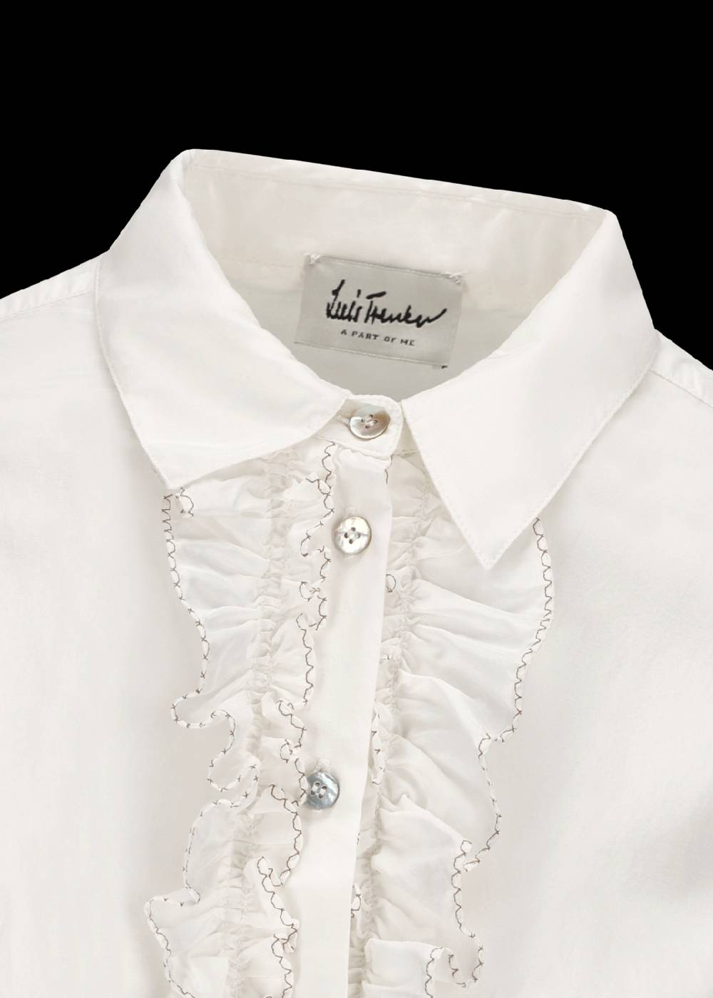 Luis Trenker Blusa con volant modello Lubrenda Sconto di tempo limitato