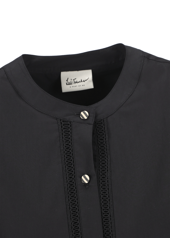 Luis Trenker Blusa in cotone con maniche a sbuffo modello Lufanny Comprare a buon mercato