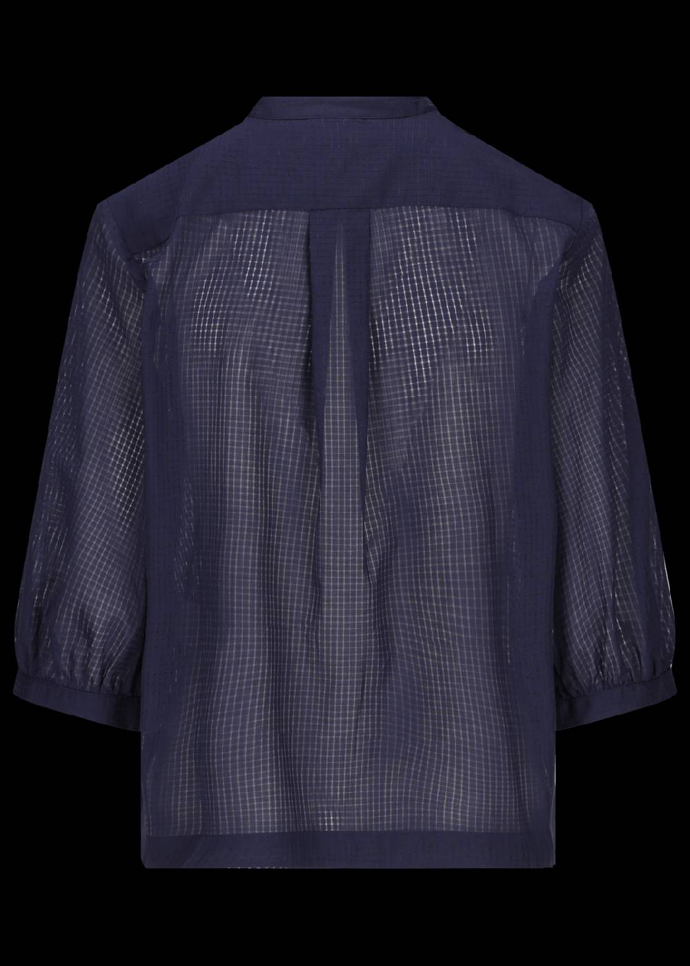 Luis Trenker Blusa in cotone con plastron modello Lufasta Flash Sale