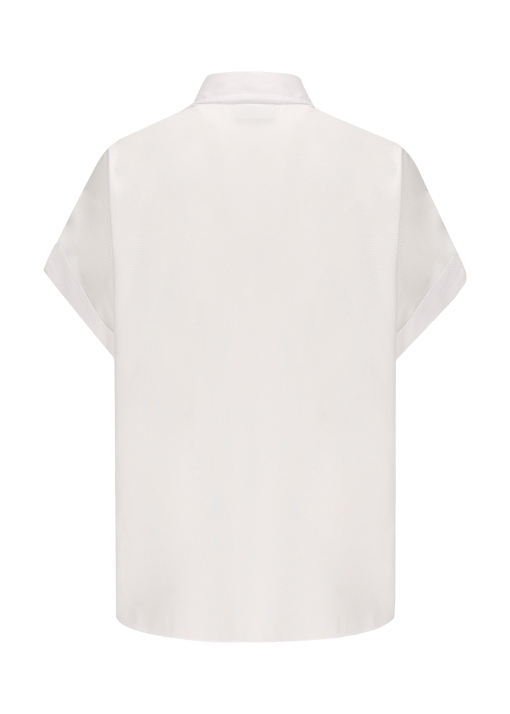 Luis Trenker Blusa in cotone a maniche corte modello Luflora Shopping online