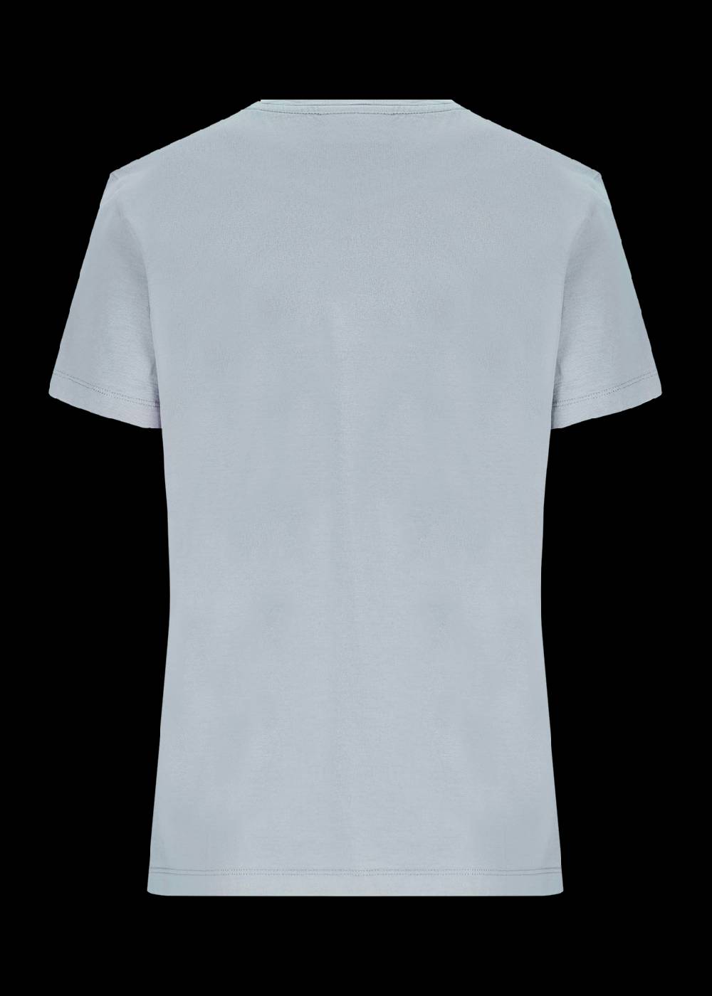 Luis Trenker T-shirt con slogan ricamato Viva la Vida Smaltimento dello stoccaggio