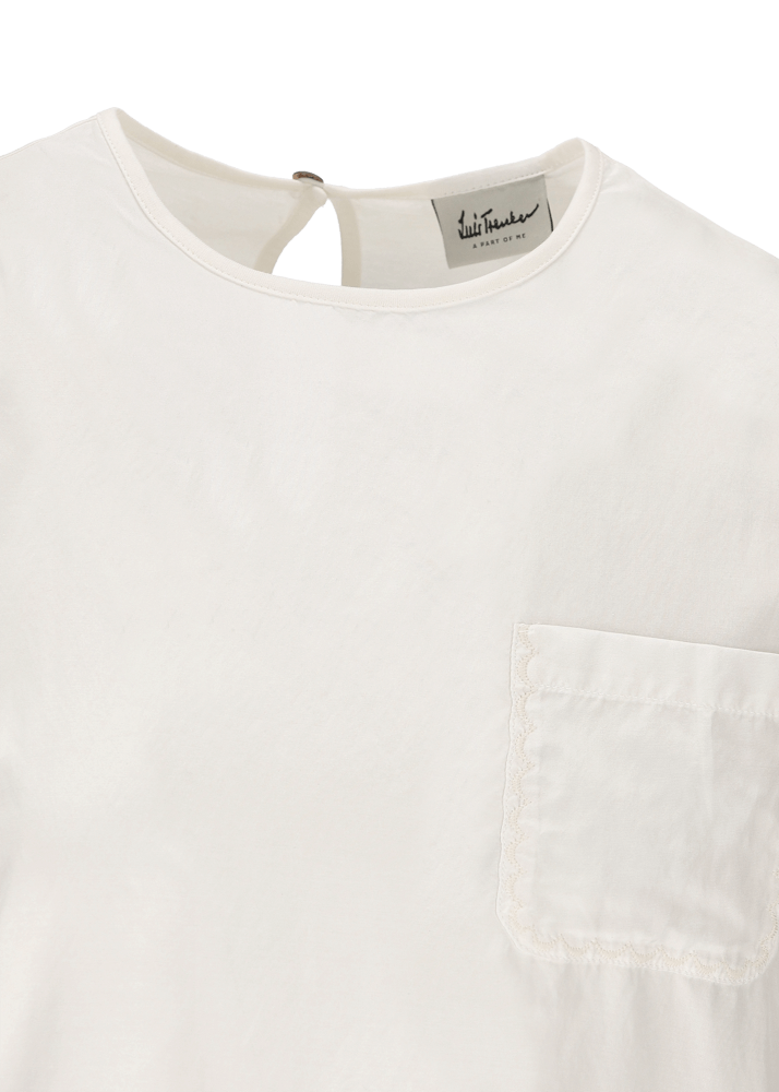 Luis Trenker T-shirt con taschino ricamato modello Lutanja Offerte stagionali