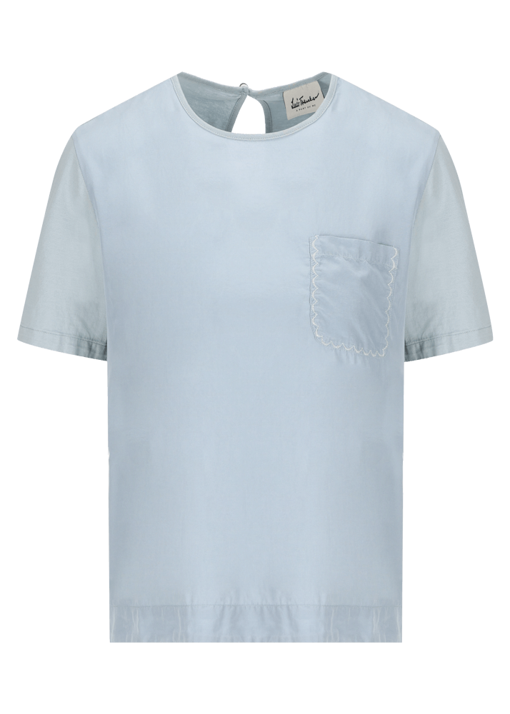 Luis Trenker T-shirt con taschino ricamato modello Lutanja Comprane uno, ottenene uno gratis