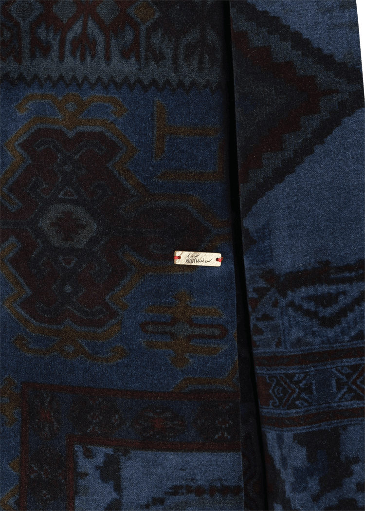Luis Trenker Cappotto in velluto con collo di pelliccia modello Lufrida Latest stili