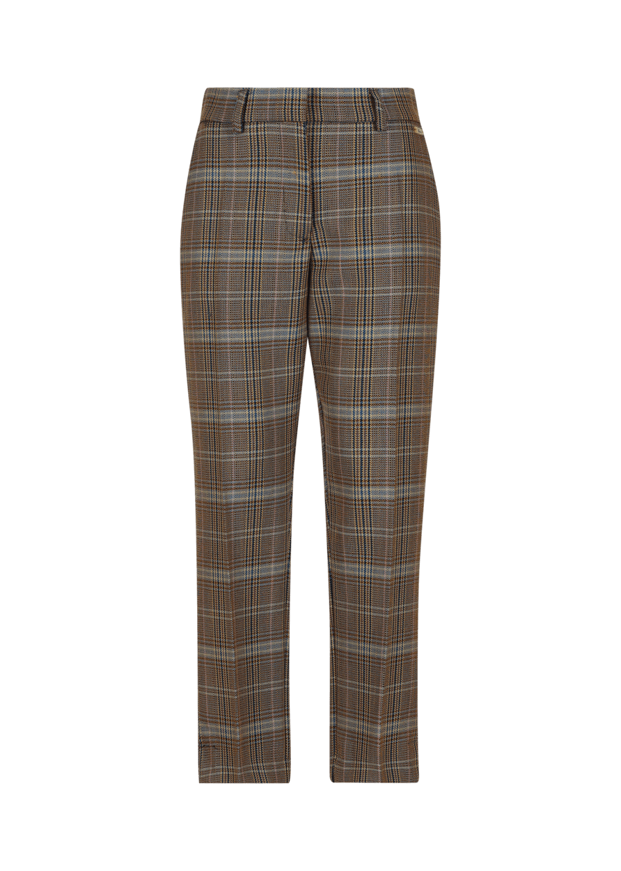 Luis Trenker Pantaloni con motivo pied-de-poule modello Luleonelle Only for today