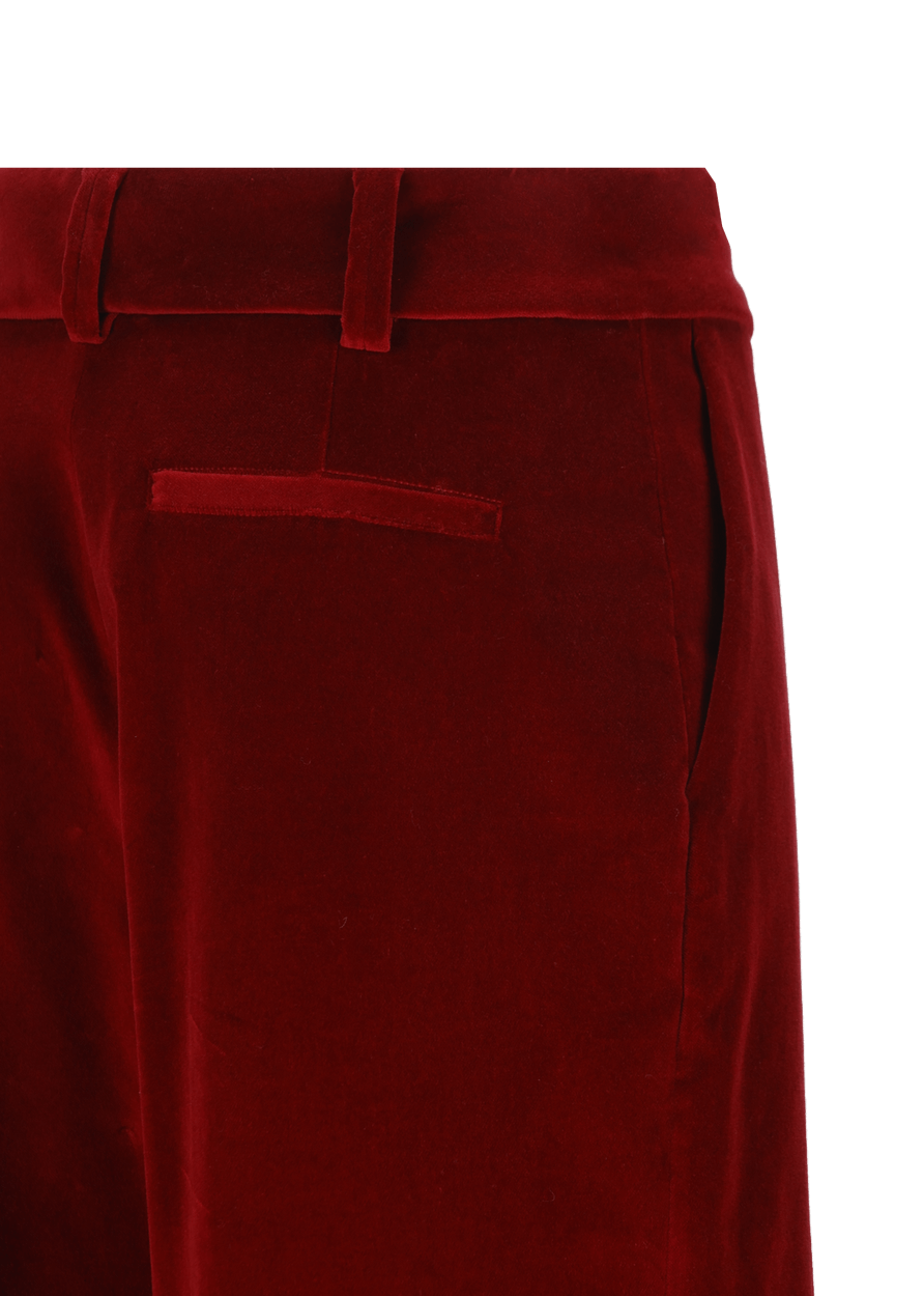 Luis Trenker Pantaloni di velluto plissettati modello Luxara Solo un giorno rimasto