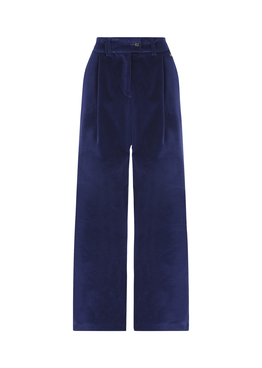 Luis Trenker Pantaloni di velluto plissettati modello Luxara Super sconto