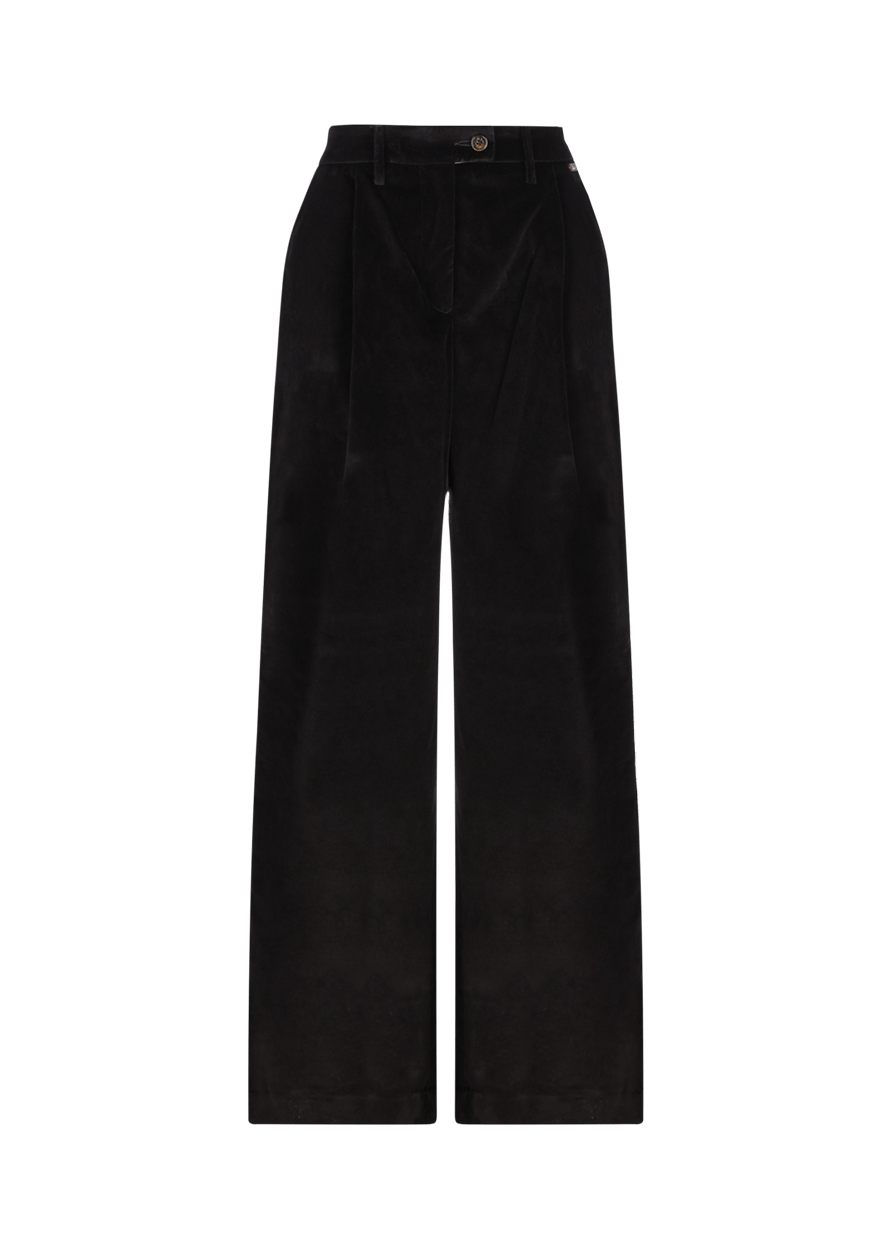 Luis Trenker Pantaloni di velluto plissettati modello Luxara Enormi sconti