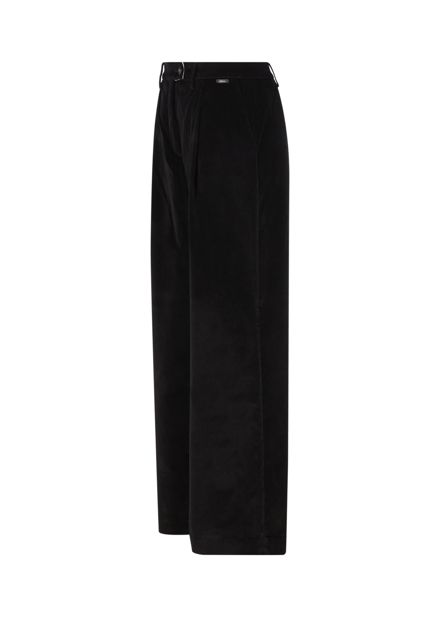 Luis Trenker Pantaloni di velluto plissettati modello Luxara Enormi sconti