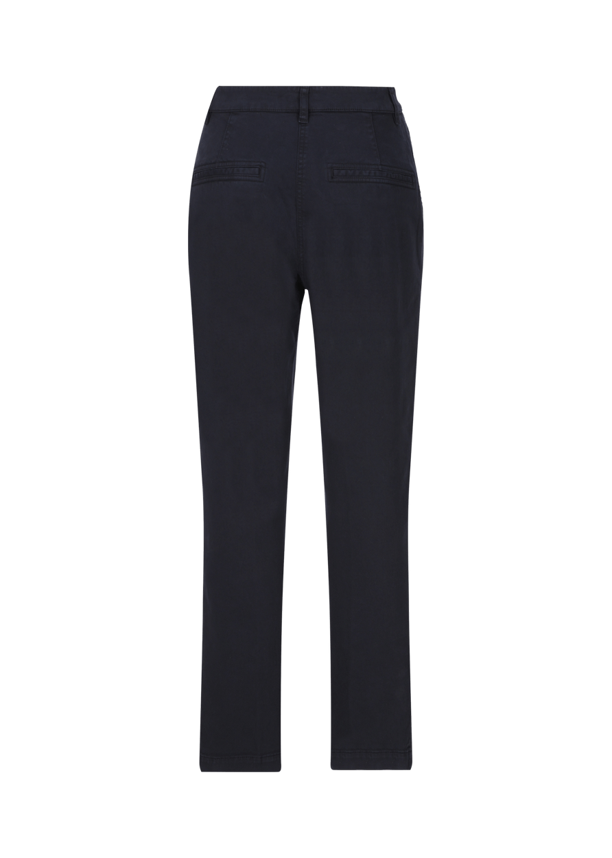 Luis Trenker Pantaloni chino in gabardine di cotone modello Luloraine In vendita