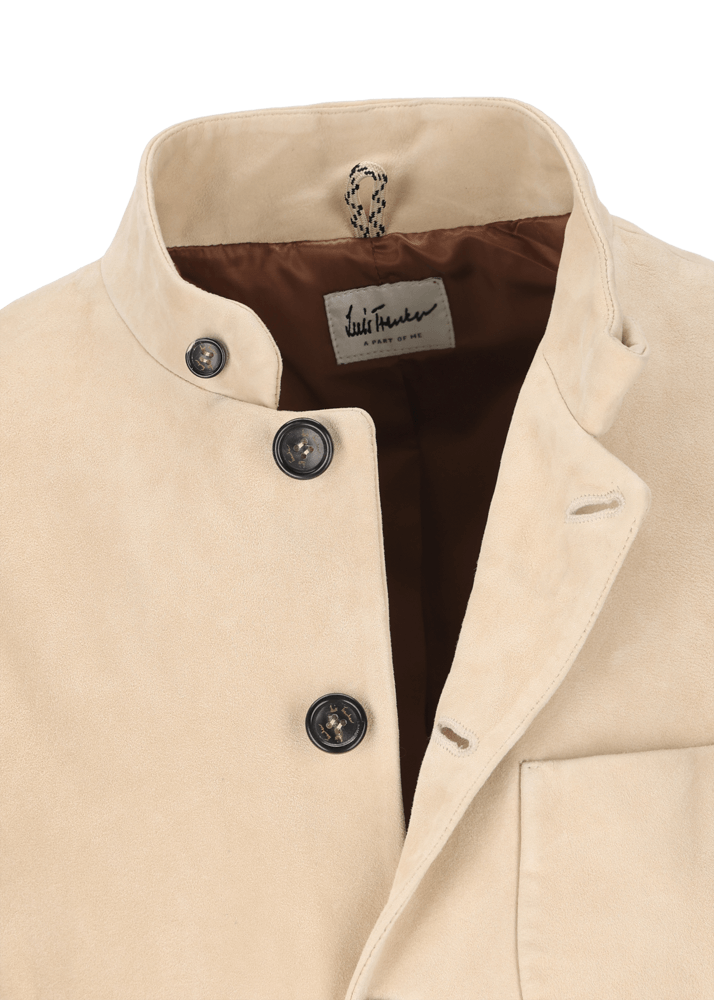 Luis Trenker Blazer in pelle scamosciata modello Lusandro Consegna Veloce