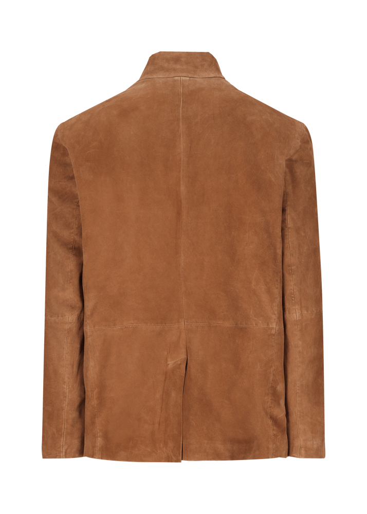 Luis Trenker Blazer in pelle scamosciata modello Lusandro Fino Al -60%