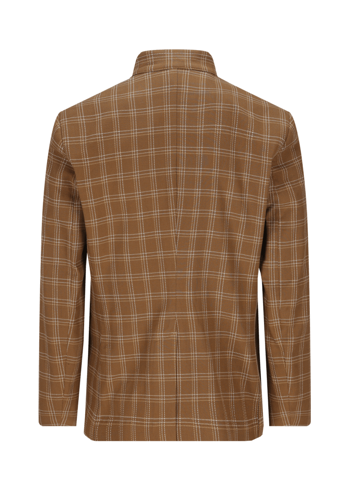 Luis Trenker Blazer con motivo a quadri modello Lusandretto Prezzo Ridotto