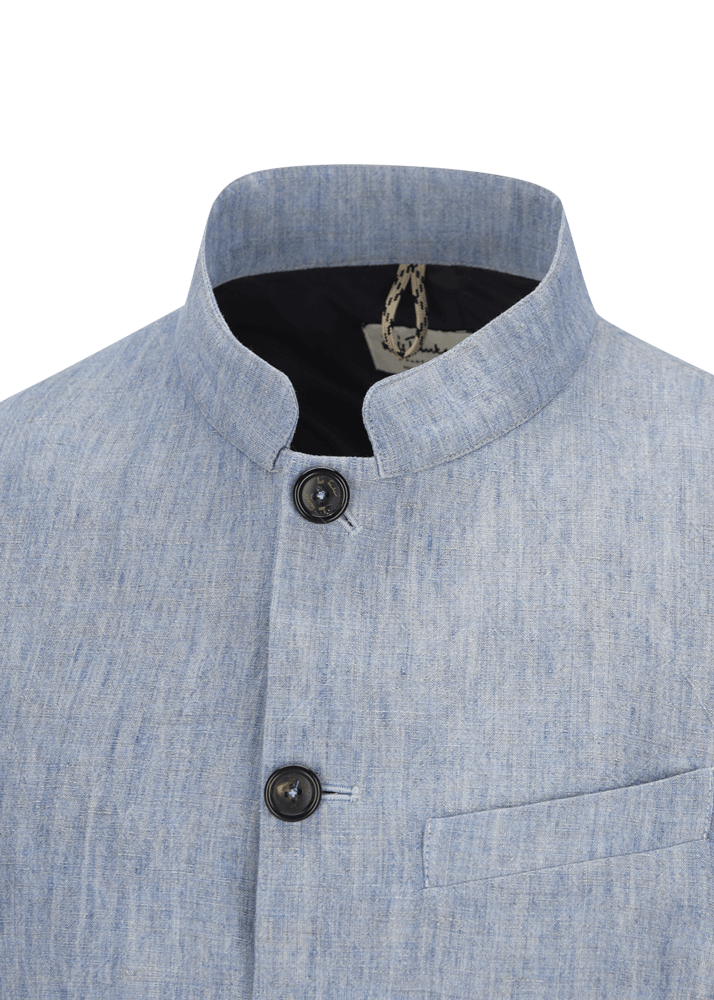 Luis Trenker Blazer leggero in lino modello Lusandretto Novità