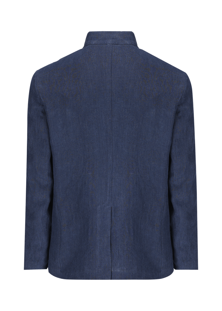 Luis Trenker Blazer leggero in lino modello Lusandretto Presa