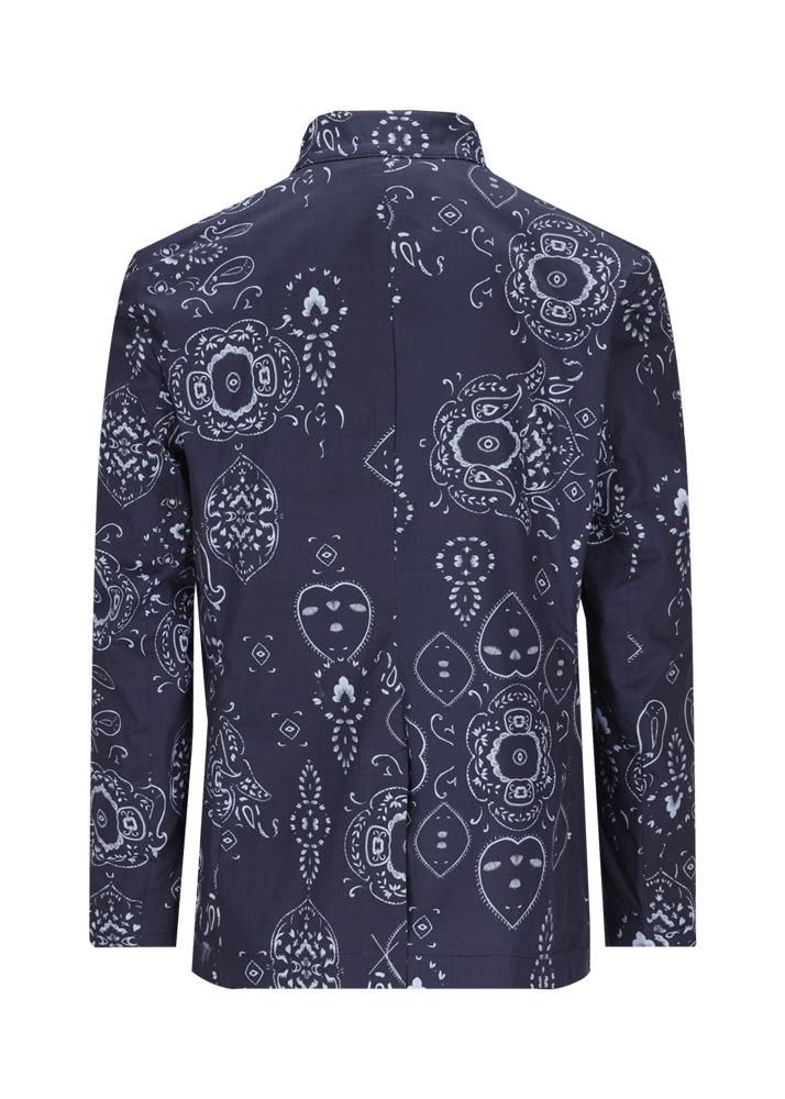 Luis Trenker Blazer con stampa bandana modello Lusandretto Economico