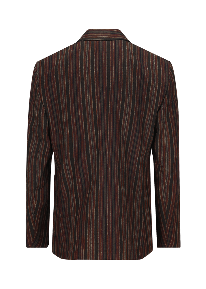 Luis Trenker Blazer con motivo a righe modello Lustefan Saldi Di Fabbrica