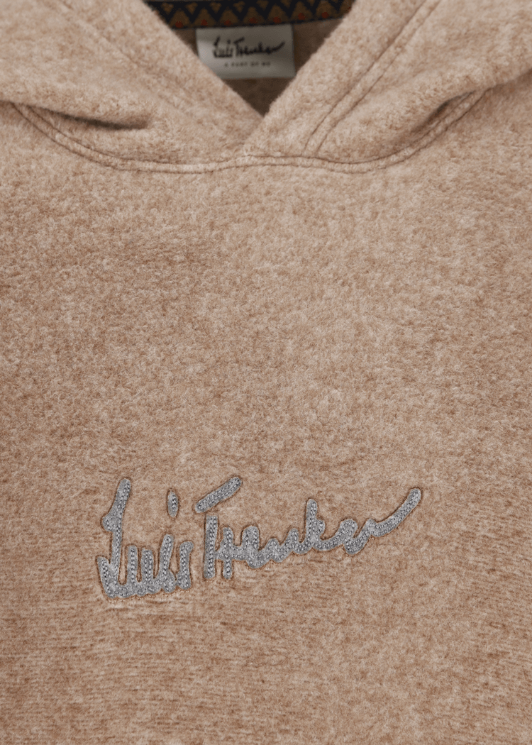Luis Trenker Felpa con cappuccio con logo modello Luphilipp Moda