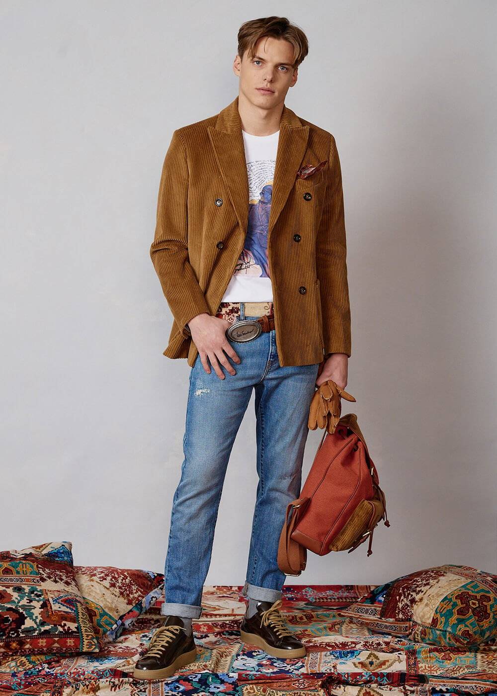 Luis Trenker Jeans a cinque tasche modello Lupetrus Latest fashion