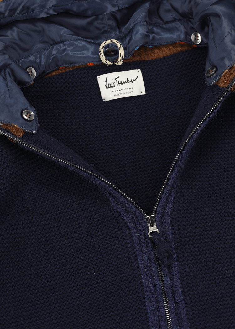Luis Trenker Cardigan con cappuccio modello Lutor Super Saving Price
