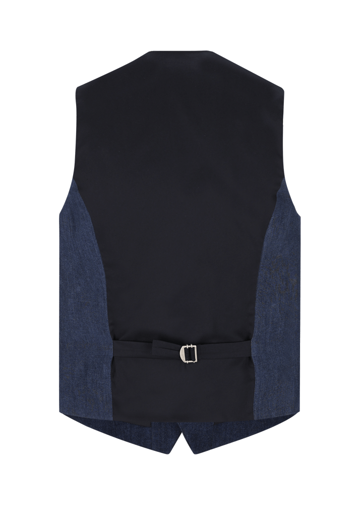 Luis Trenker Gilet in puro lino modello Lusebastian Fino al 55% di sconto
