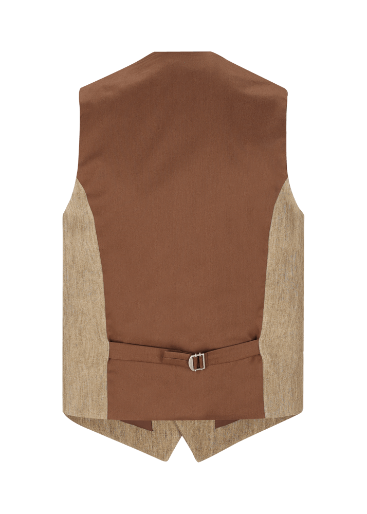 Luis Trenker Gilet in puro lino modello Lusebastian Discount Store per i nuovi prodotti