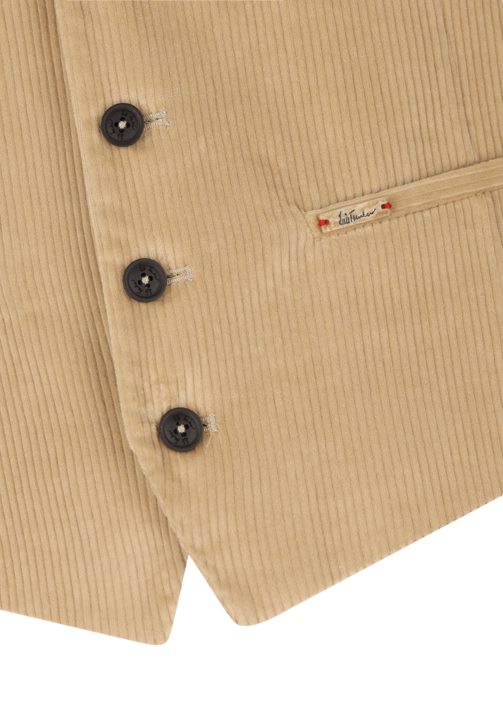 Luis Trenker Gilet in velluto a coste sottili modello Lusebastian 50% di sconto con spedizione gratuita
