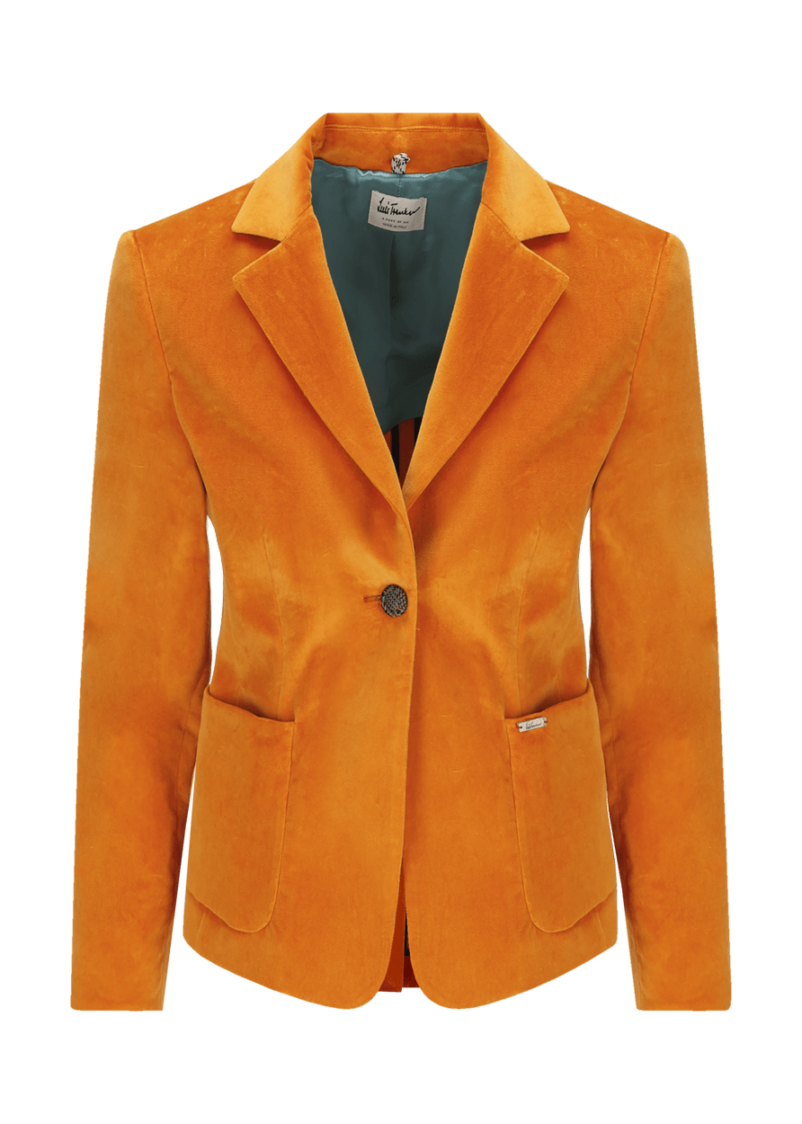 Luis Trenker Blazer in velluto con colletto a revers modello Luramea In Linea