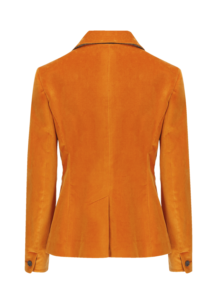 Luis Trenker Blazer in velluto con colletto a revers modello Luramea In Linea