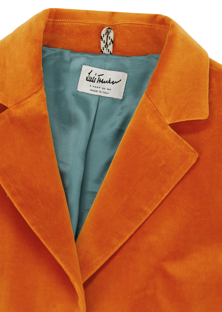 Luis Trenker Blazer in velluto con colletto a revers modello Luramea In Linea