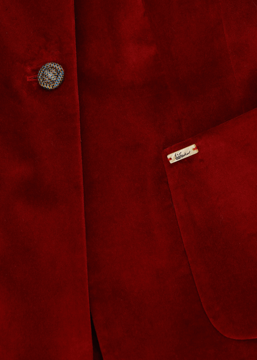 Luis Trenker Blazer in velluto con colletto a revers modello Luramea Nuovo