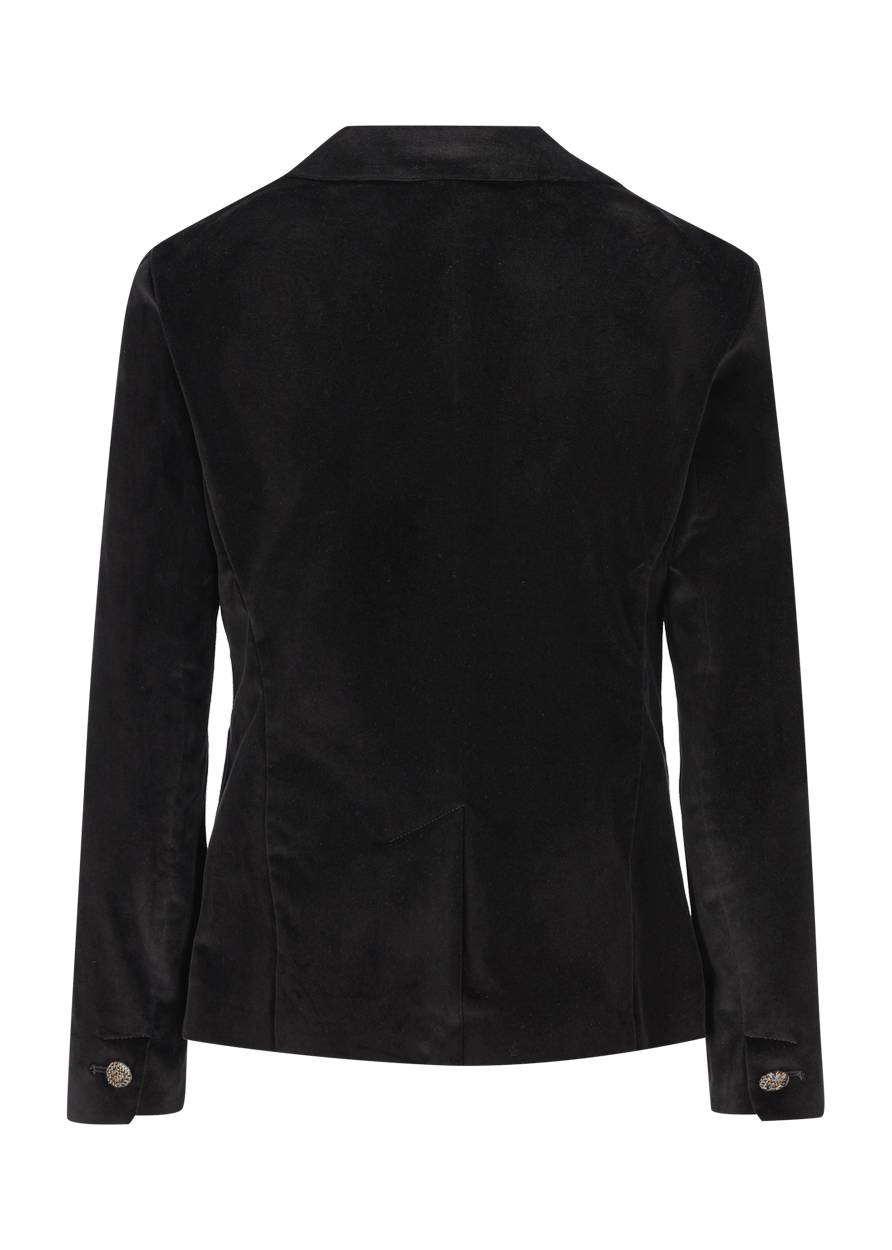 Luis Trenker Blazer in velluto con colletto a revers modello Luramea Vendita