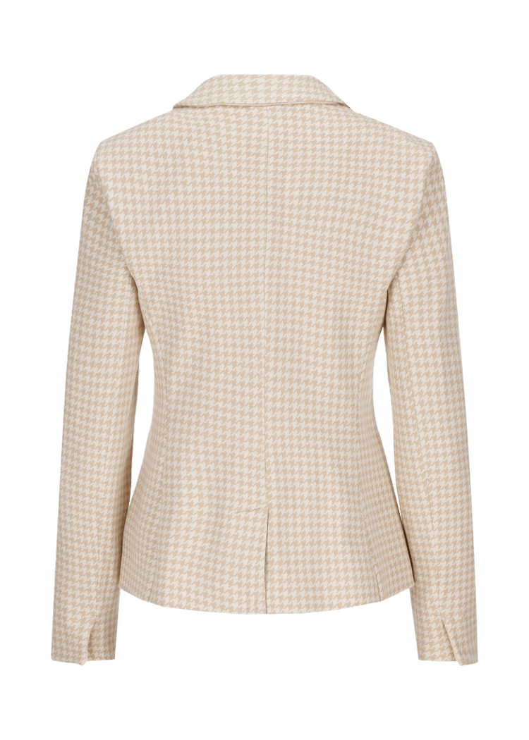 Luis Trenker Blazer con motivo pied-de-poule modello Lurabea Pezzi Unici