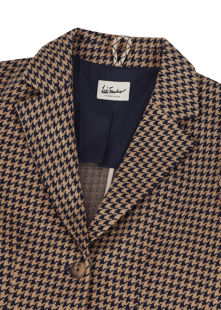 Luis Trenker Blazer con motivo pied-de-poule modello Lurabea Soddisfazione Garantita