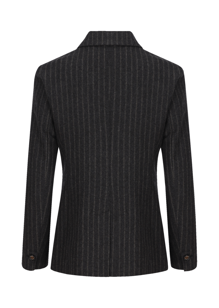 Luis Trenker Blazer in lana vergine con motivo gessato modello Luscilla Negozi Online
